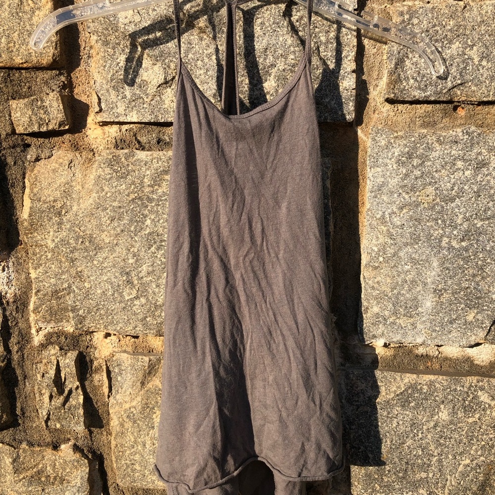 Hollister Gray Halter Tank